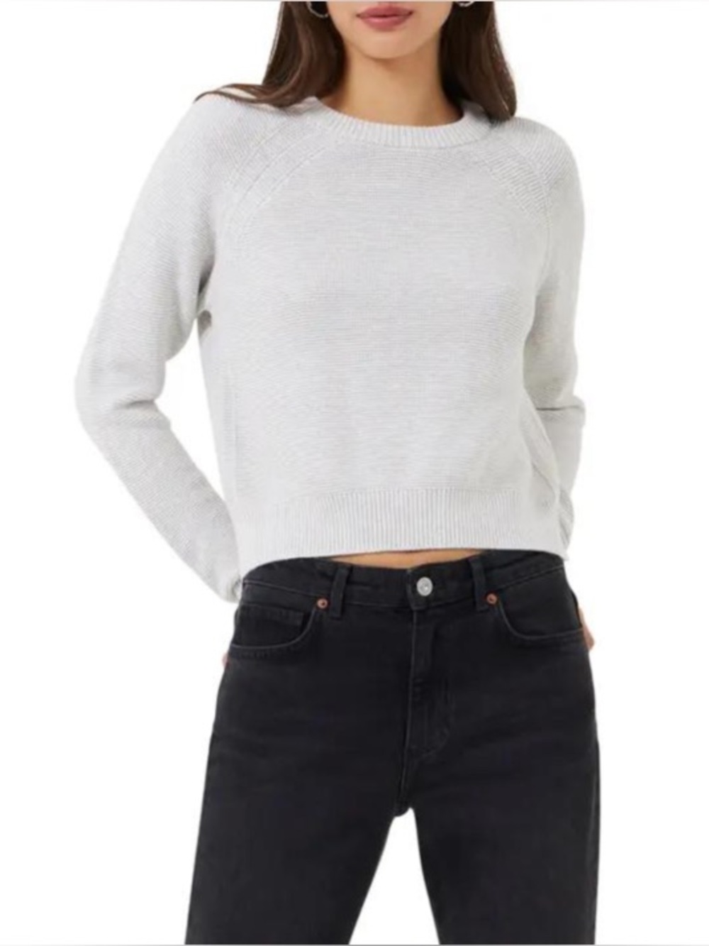 FRENCH CONNECTION KNIT CREWNECK SWEATER